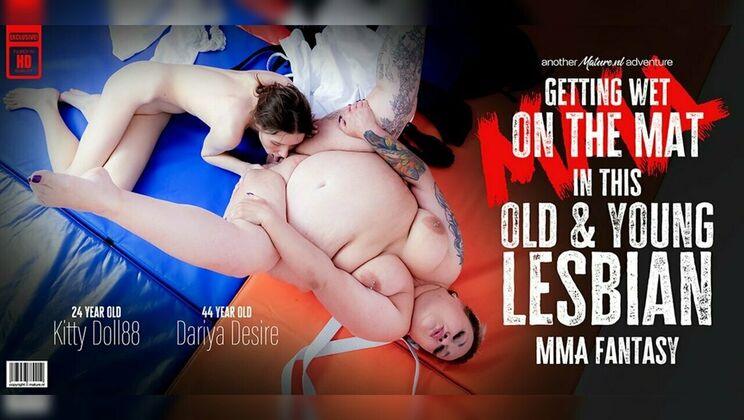 Mature.nl - Kitty Doll88Dariya Desire - Old & young lesbian sex between 44 year old nympho trainer Dariya Desire & 24 year old Kitty Doll88 