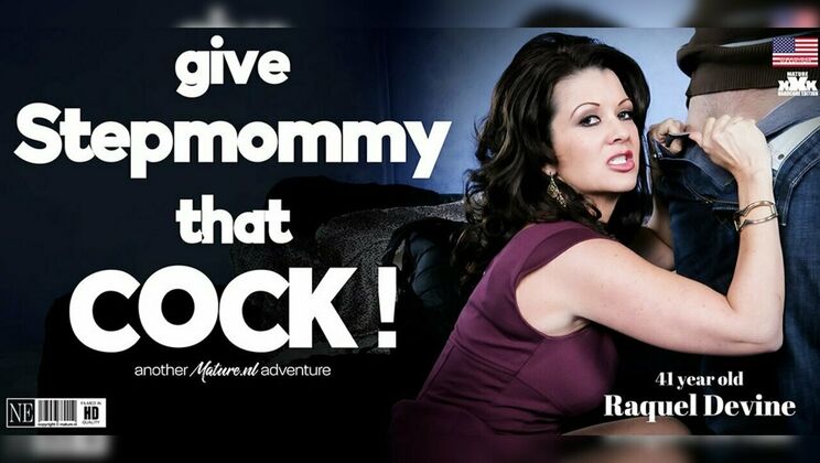 Mature.nl - Danny WyldeRaquel DeVine - Stepmilf Raquel Devine makes sure her stepsons pleases her before going to school 