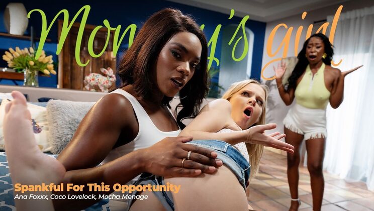 Girlsway - Ana FoxxxMocha MenageCoco Lovelock - Spankful For This Opportunity 