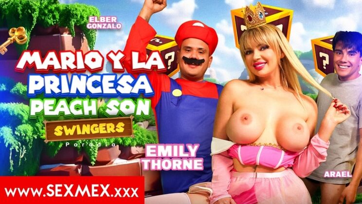 ⁣SEXMEX - Emily Thorne - MARIO AND PRINCESS PEACH ARE SWINGERS . Emily Thorne 