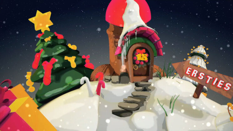 Ersties - Isabella (Ersties) - Xmas Calendar (Xmas Calendar Door Eighteen) 