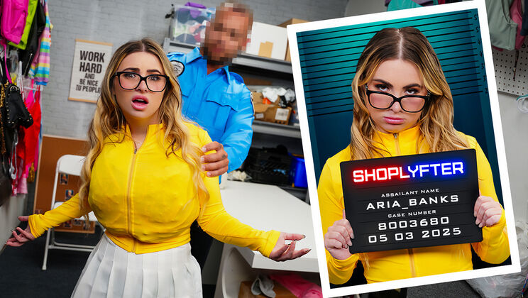 ⁣Shoplyfter - Aria BanksLondon Ford - Case No. 8003680 - Bra Stuffing Brat 