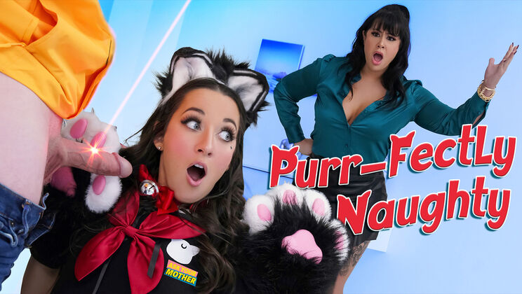 ⁣Ask Your Mother - Freya Von DoomJimmy MichaelsMisty Meaner - Stop It! Angry Stepmom Fucks Neko Girl and Horny Stepson 