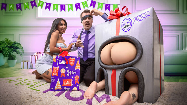 Anal Mom - Jena LaRoseMila MilkshakeJason Sarcinelli - The Perfect Fathers Day Gift? Just Wrap His Wifes and Stepdaughters Butts 