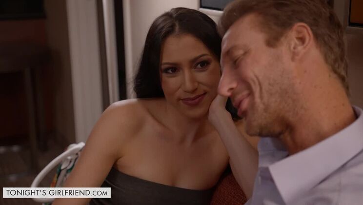 Tonightu2019s Girlfriend - Ryan MclaneJudy Jolie - Submissive babe in stockings obeys dominant client in hotel room 