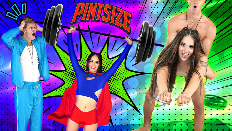 Exxxtra Small - Sofie ReyezGiovanni - u201cMy Super Panties Are SOAKED!u201d Big Cock for a Tiny Hero 