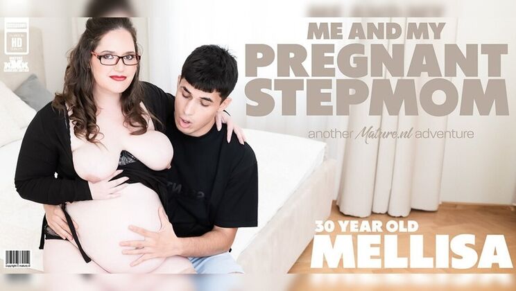 Mature.nl - MellisaBruno Baxter - Mellisa is pregnant stepmom who craves the cock from her stepson who loves to give her a creampie! 