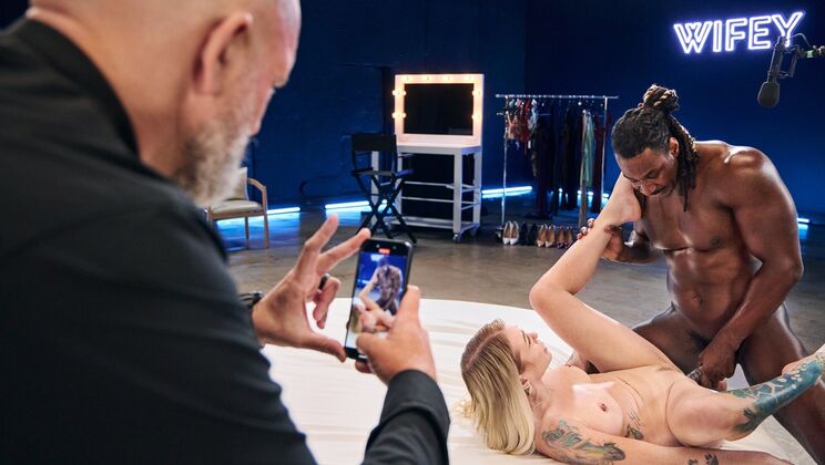 ⁣WIFEY - Jax SlayherSaint LaRose - Saint LaRose and Ryan - Hotwife Has Her First BBC While Hubby Watches 