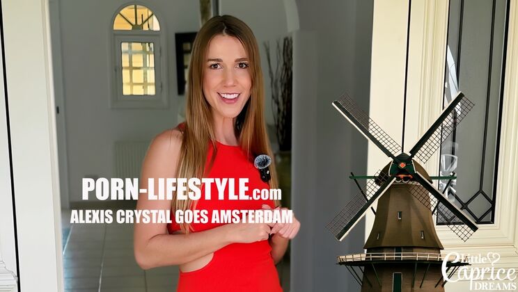 Porn Lifestyle - Alexis Crystal - PORNLIFESTYLE Alexis Crystal goes Amsterdam 