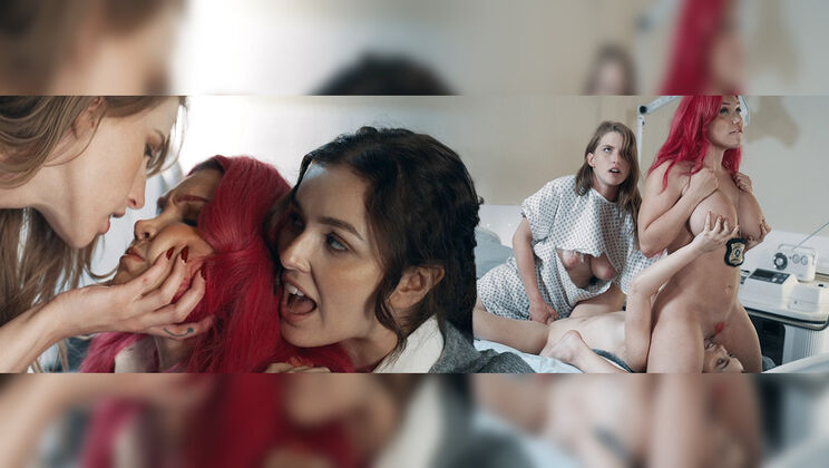 ⁣Futanari XXX - Lily LouOctavia RedLeana Lovings - No Need For Men Pt.3 