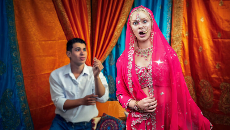 ⁣Team Skeet Selects - Vivian LolaFranco Pie Grande - Latina Hindu Learns the u201cIncasutrau201d Method (Vivian Lola Debut) 