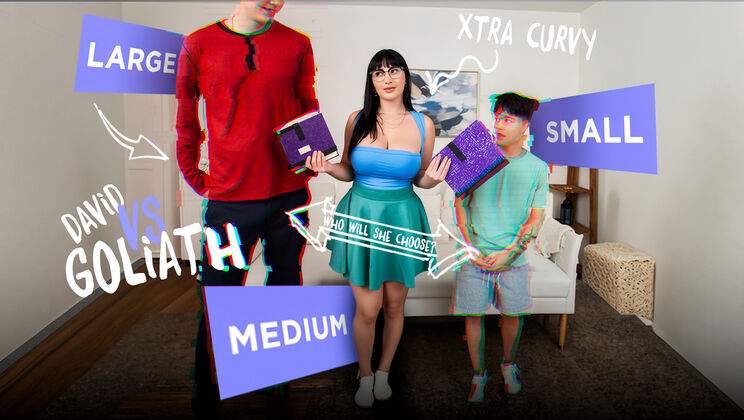 ⁣FreeUse Fantasy - Josh RiversAleksa MinkBlake Bullet - Polar Opposites: Tall Bully & Short Nerd vs the Extra Curvy Tutor 