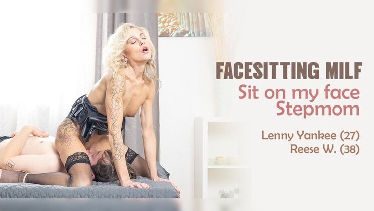 Mature.nl - Lenny YankeeReese W. - Skinny MILF Stepmom Reese W. Rides Her Stepsons Face and Sucks His Cock